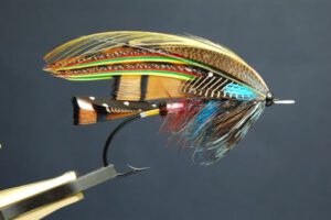 Classic salmon fly by Bruno Pimpanini